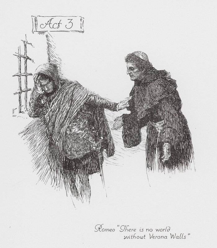 Roméo et Juliette de Shakespeare : Acte 3 - William (after) Hatherell
