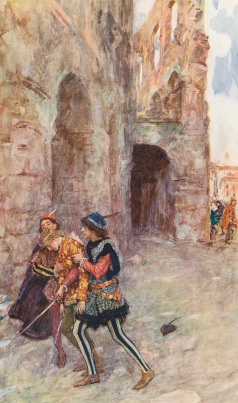 Roméo et Juliette de Shakespeare : Acte III, Scène I - William (after) Hatherell