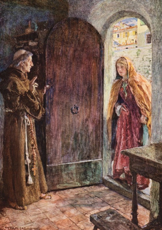 Roméo et Juliette de Shakespeare : Acte II, Scène VI - William (after) Hatherell
