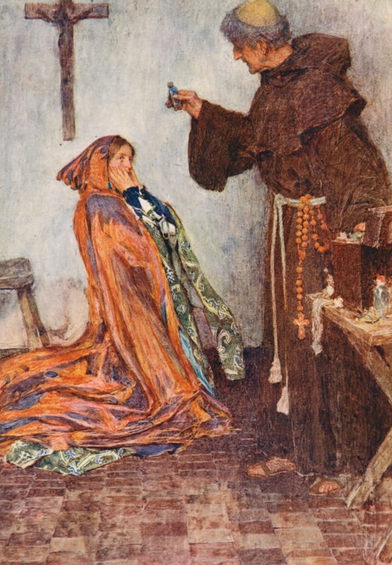 Roméo et Juliette de Shakespeare : Acte IV, Scène I - William (after) Hatherell