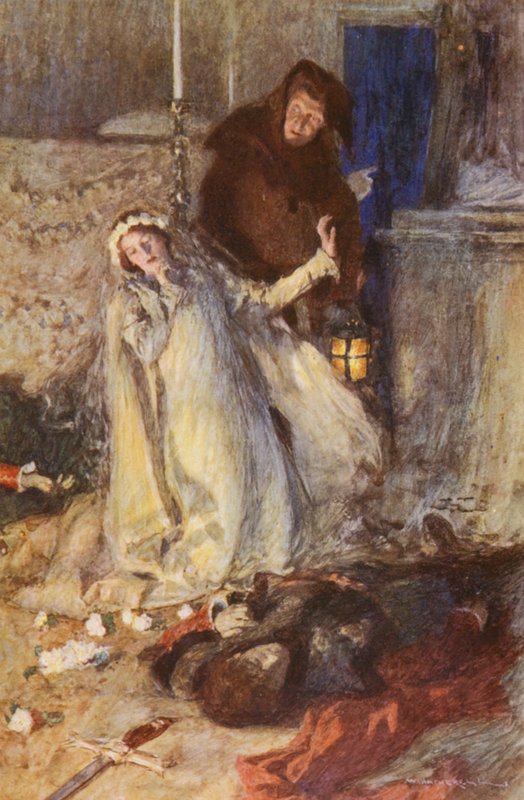 Roméo et Juliette de Shakespeare : Acte V, Scène III - William (after) Hatherell