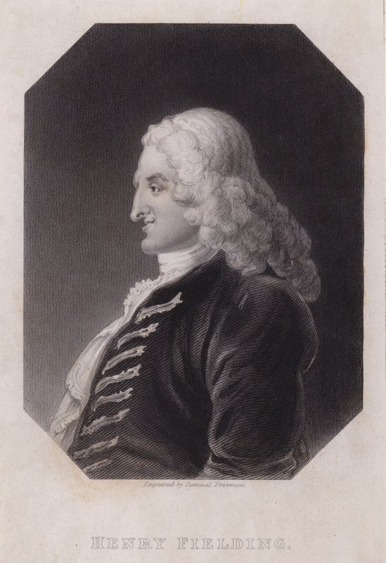 Henry Fielding, romancier et dramaturge anglais - William (after) Hogarth