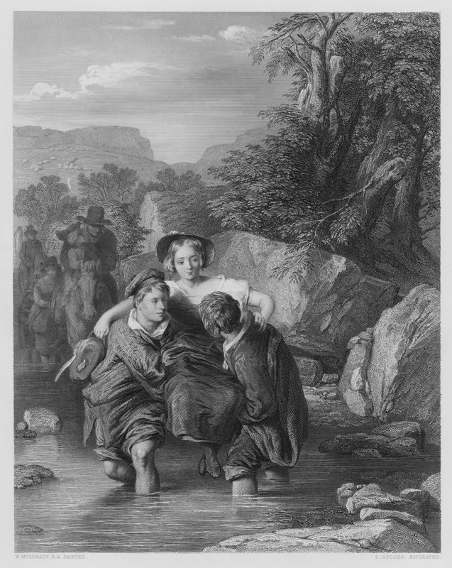 Traversée du gué, d