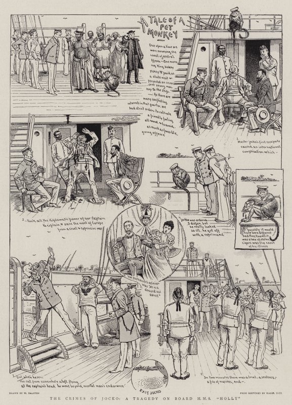 Les Crimes de Jocko, une tragédie à bord du HMS "Holly" - William (after) Ralston