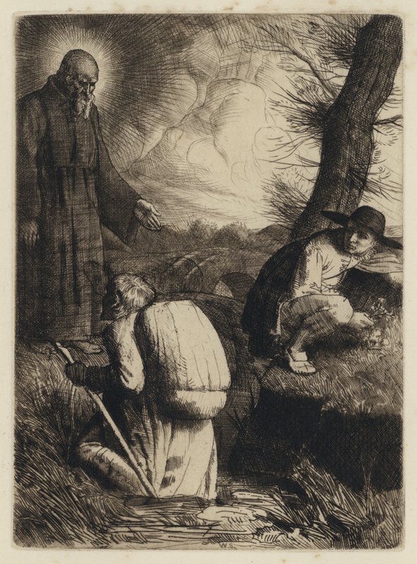 Le Voyage du Pèlerin de Bunyan : Le Bourbier du Découragement - William (after) Strang