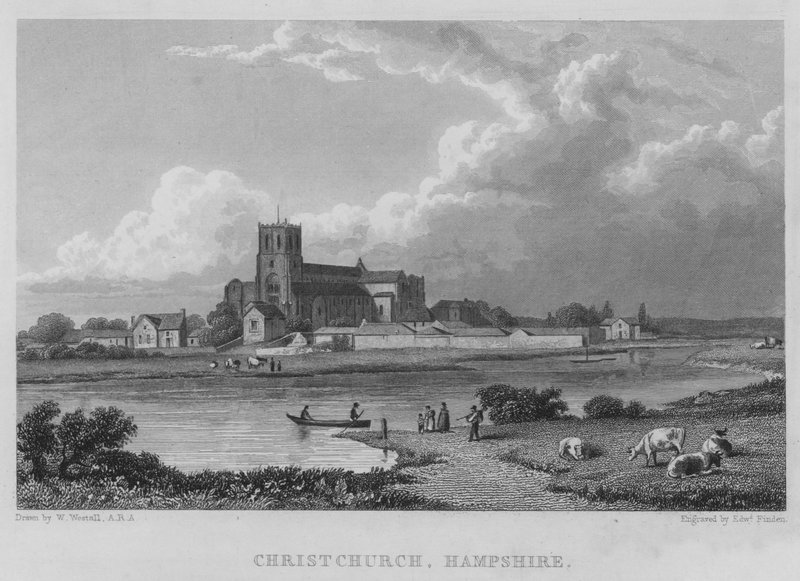 Christchurch, Hampshire - William (after) Westall
