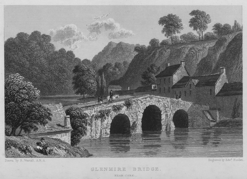 Pont de Glenmire, près de Cork - William (after) Westall