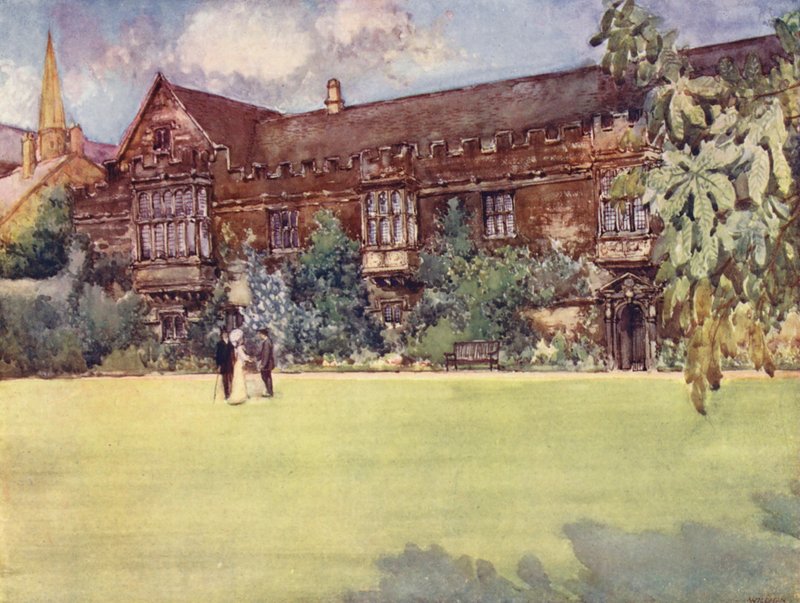 Façade du jardin du St John