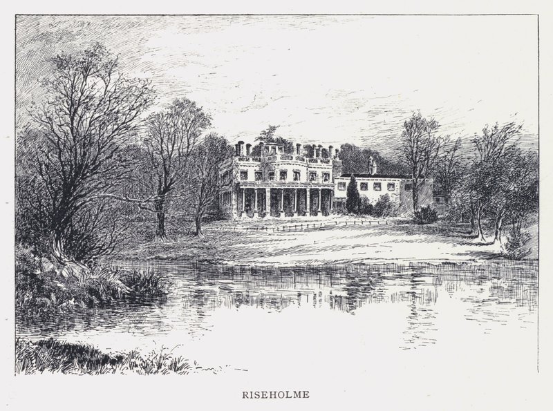 Riseholme (gravure) - William Alexander Ansted