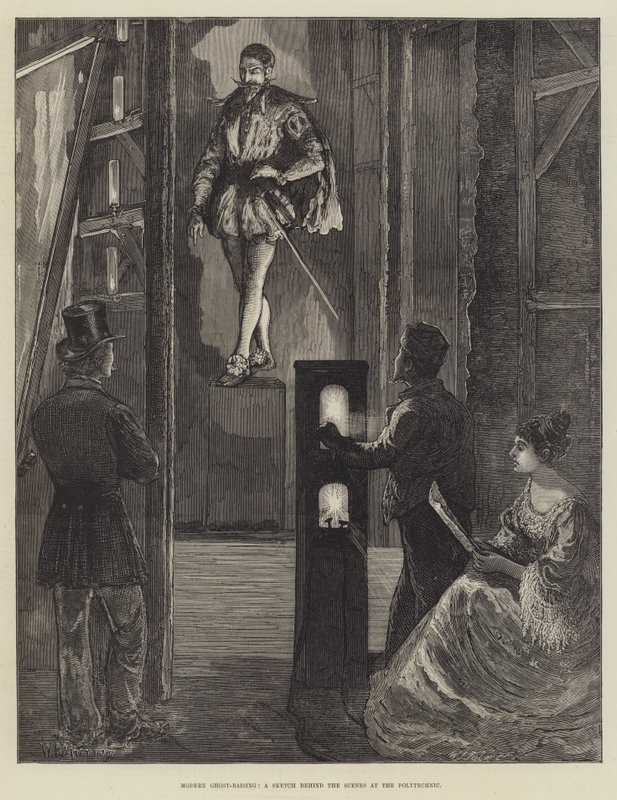 Évocation Moderne des Fantômes, une Esquisse dans les Coulisses au Polytechnique - William Bazett Murray