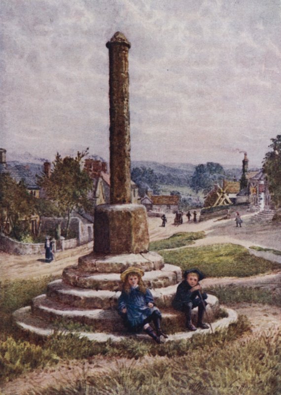 La vieille croix, Great Longstone - William Biscombe Gardner