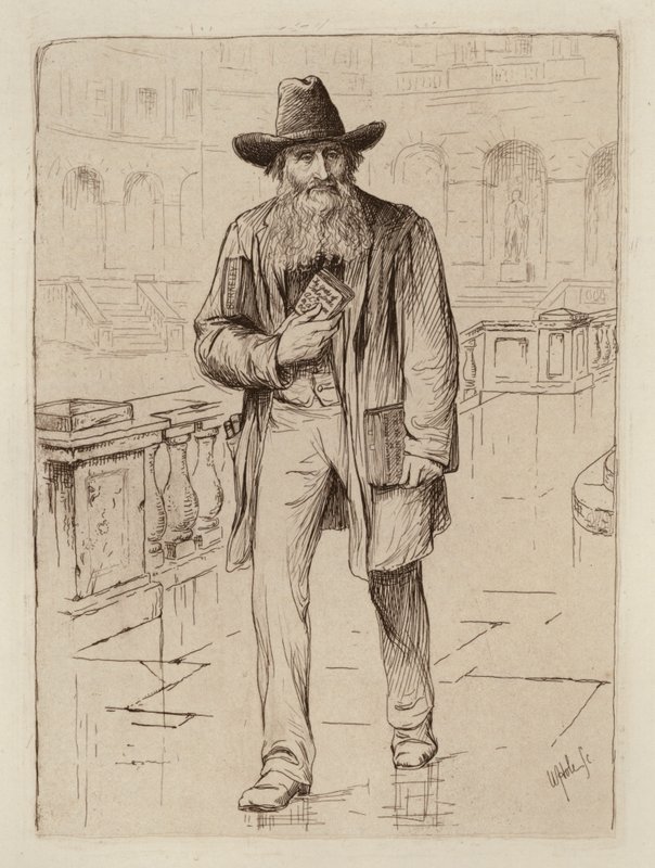 Alexander Campbell Fraser, professeur de logique et de métaphysique - William Brassey (after) Hole