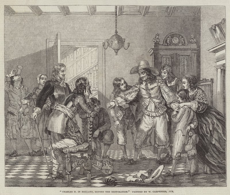 Charles II en Hollande, avant la restauration - William Carpenter
