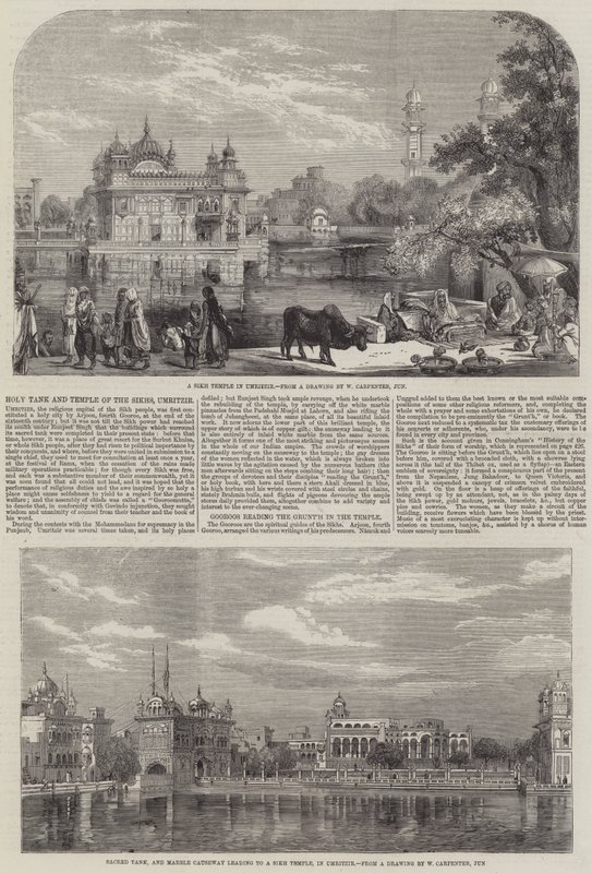 Réservoir Sacré et Temple des Sikhs - William Carpenter