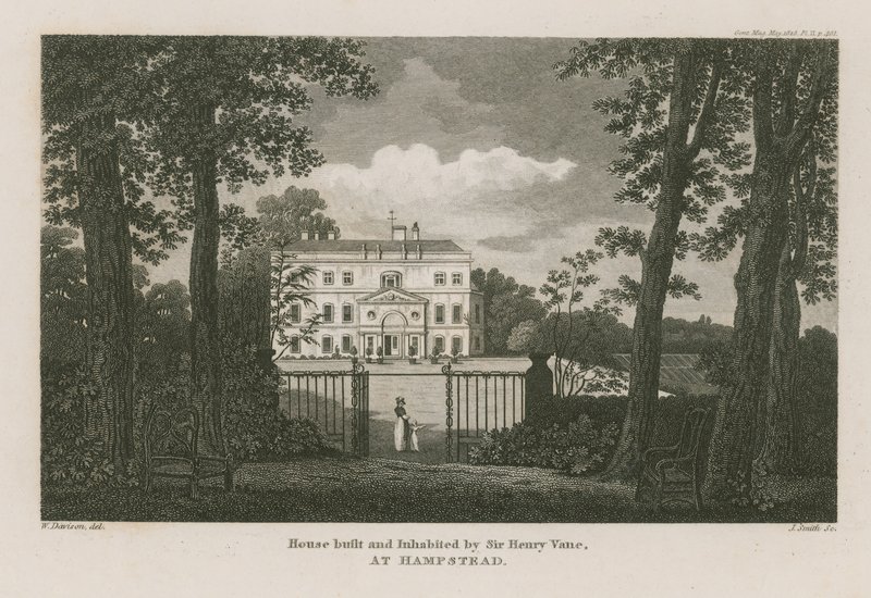 Maison construite et habitée par Sir Henry Vane à Hampstead - William Davison