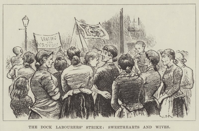 La Grève des Dockers, Amoureux et Épouses - William Douglas Almond
