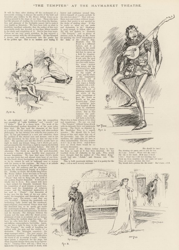 Le Tentateur, au théâtre Haymarket - William Douglas Almond