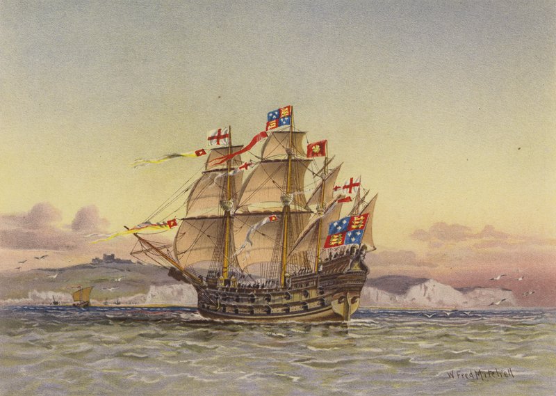 Le Grand Harry de 1488 - William Frederick Mitchell