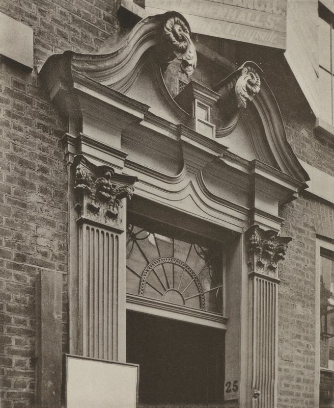 Porte, Crutched Friars, Londres - William Galsworthy Davie