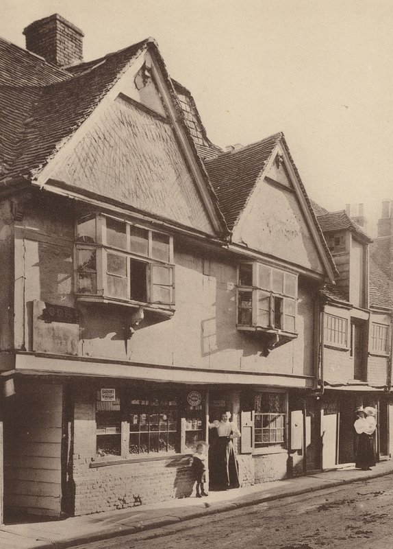 Dans North Lane, Canterbury, Kent - William Galsworthy Davie