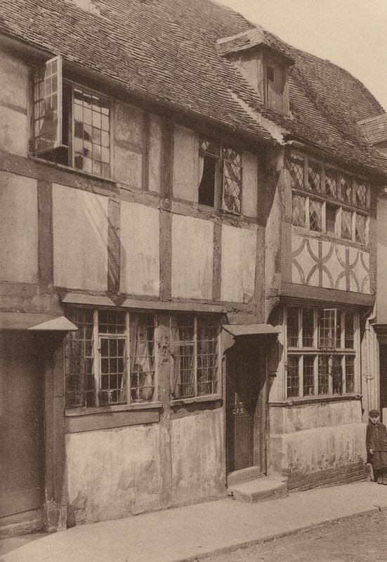 Dans West Street, Rye, Sussex - William Galsworthy Davie
