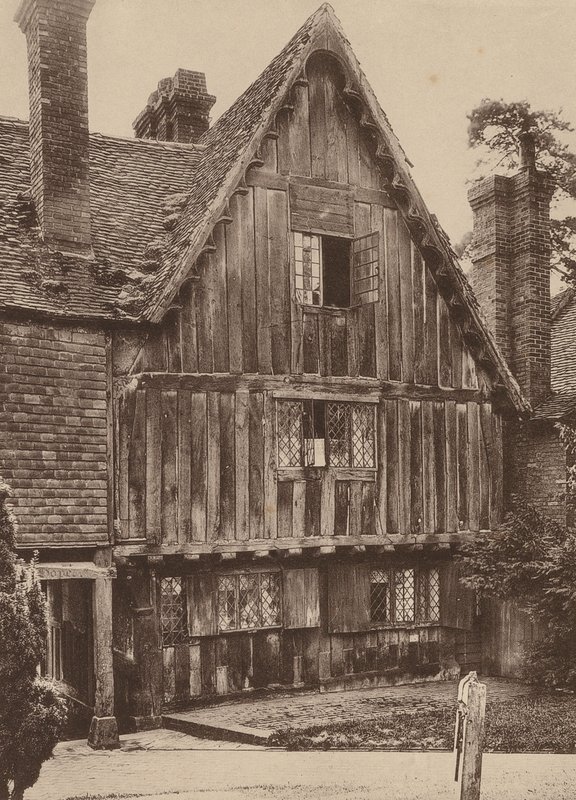 Dans le cimetière, Penshurst, Kent - William Galsworthy Davie