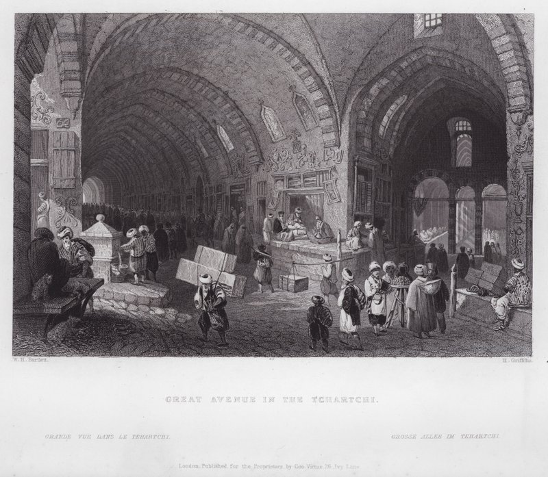 Grande Avenue dans le Tchartchi - William H. Bartlett