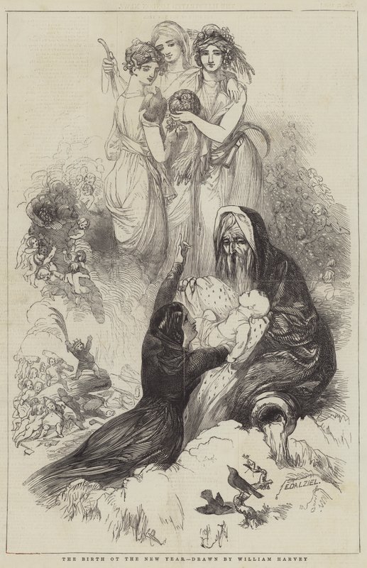 La naissance de la nouvelle année - William Harvey