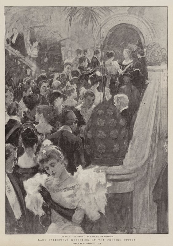 Réception de Lady Salisbury au ministère des Affaires étrangères - William Hatherell