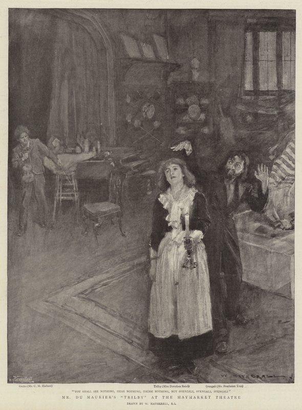 Trilby de M. Du Maurier au théâtre Haymarket - William Hatherell