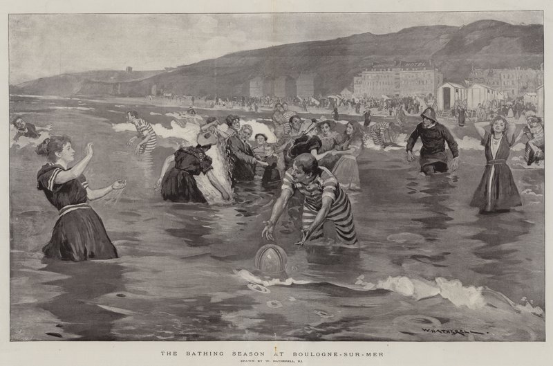 La saison des bains à Boulogne-sur-Mer - William Hatherell