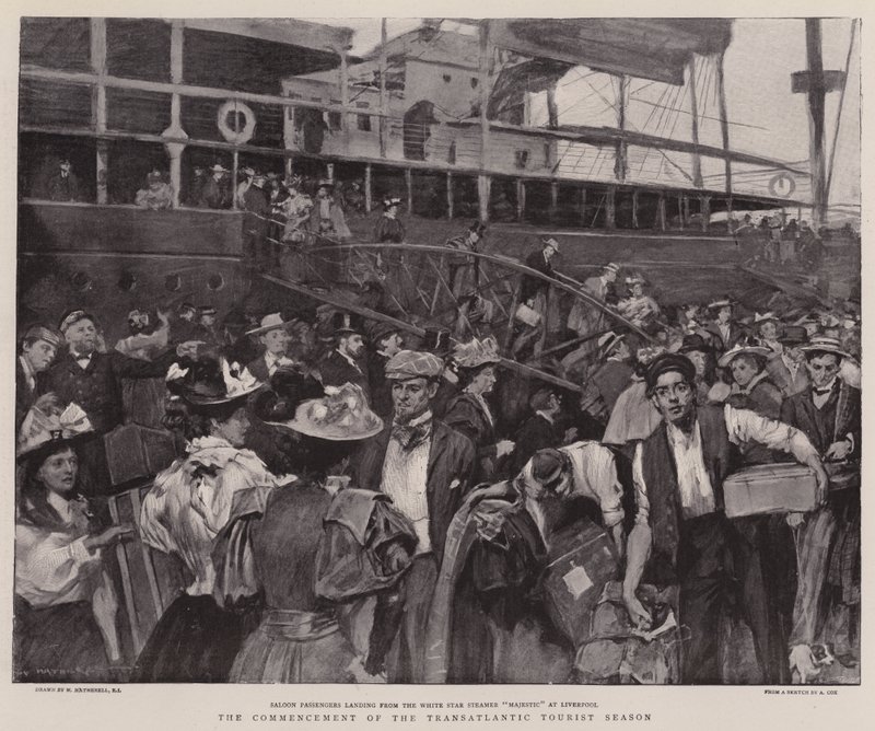 Le début de la saison touristique transatlantique - William Hatherell