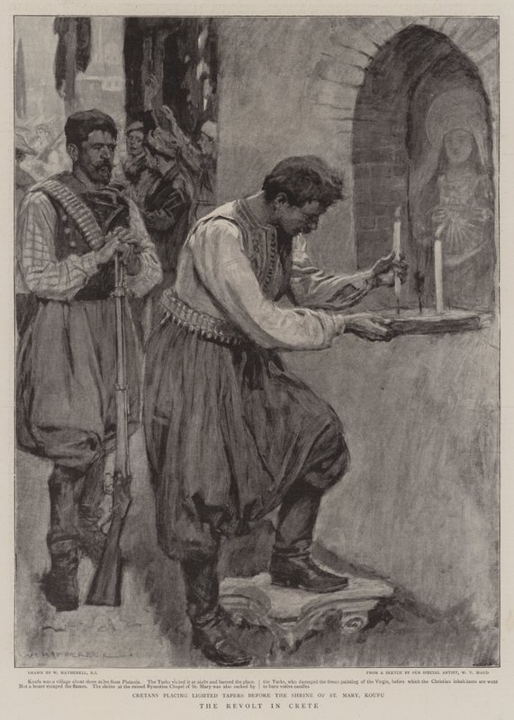 La Révolte en Crète - William Hatherell