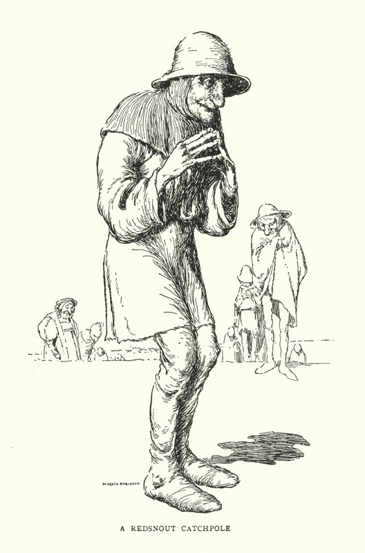 Un attrapeur de nez rouge - William Heath Robinson