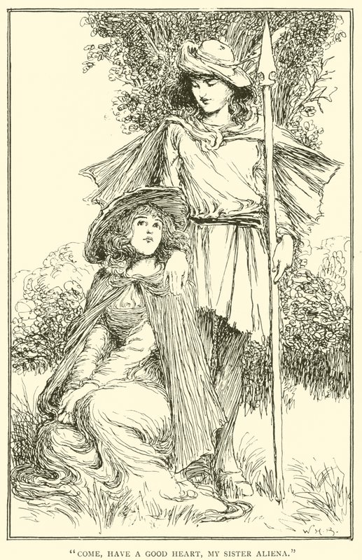 Viens, prends courage, ma sœur Aliena - William Heath Robinson