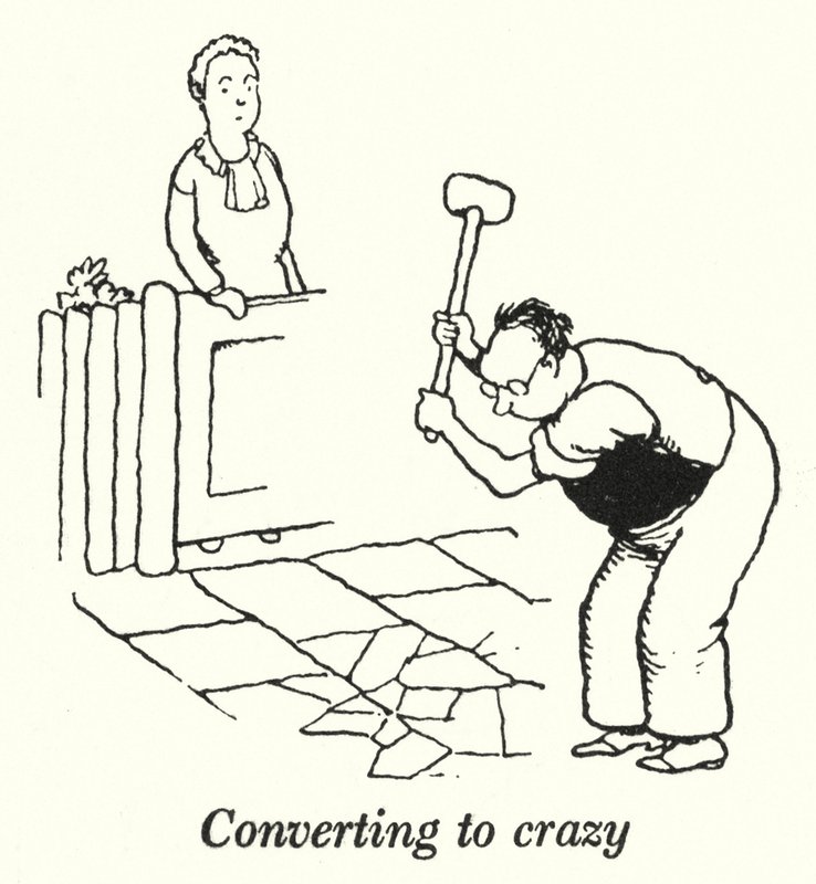 Conversion à la folie - William Heath Robinson