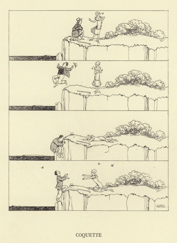Coquette - William Heath Robinson