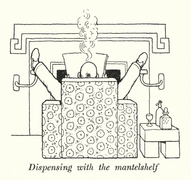 Suppression de la cheminée - William Heath Robinson
