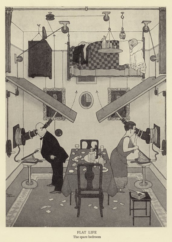 Vie plate, la chambre d
