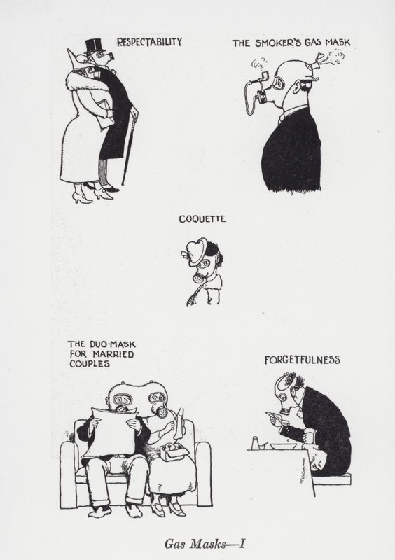 Masques à gaz - I - William Heath Robinson
