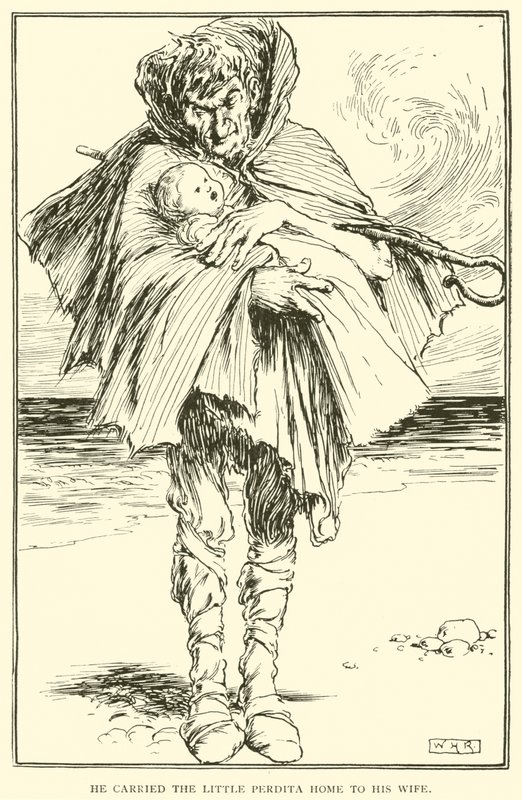 Il ramena la petite Perdita chez sa femme - William Heath Robinson