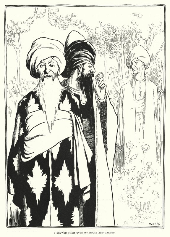 Je leur ai montré ma maison et mon jardin - William Heath Robinson