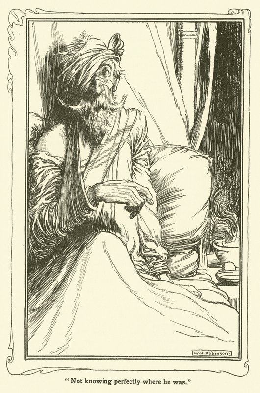 Illustration pour Don Quichotte - William Heath Robinson