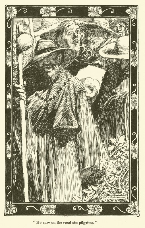 Illustration pour Don Quichotte - William Heath Robinson