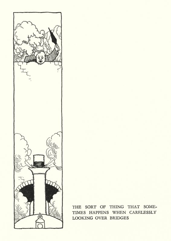 Illustration pour Railway Ribaldry par W Heath Robinson - William Heath Robinson