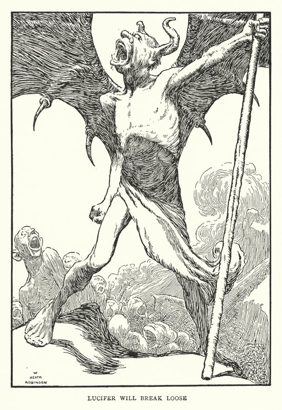 Lucifer se déchaînera - William Heath Robinson