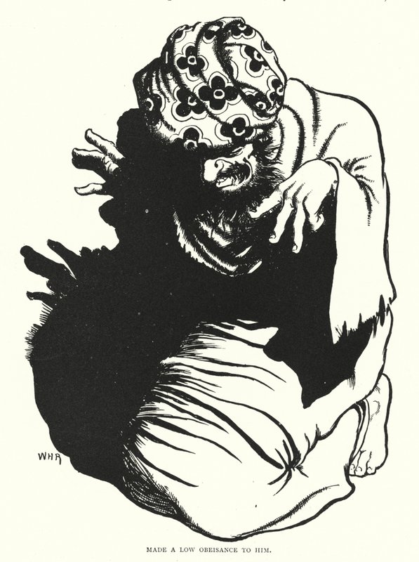 Fait une basse révérence devant lui - William Heath Robinson