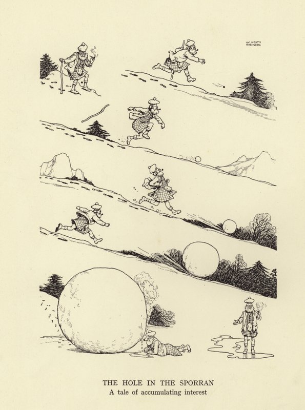 Le trou dans le sporran, une histoire d