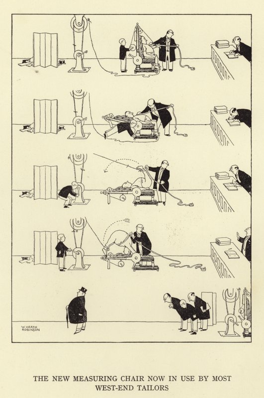 La nouvelle chaise de mesure utilisée par la plupart des tailleurs de l