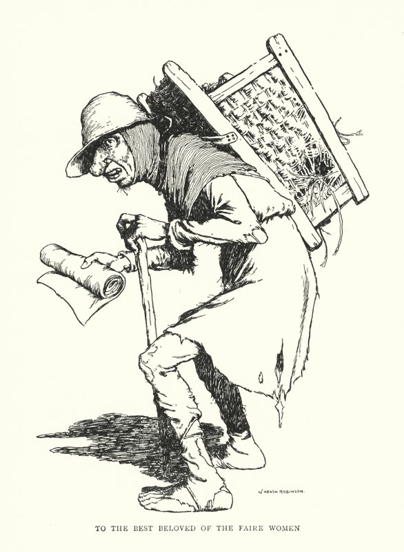 À la plus aimée des belles femmes - William Heath Robinson